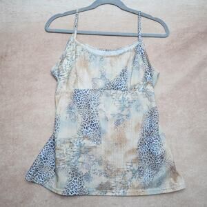 Weekenders Joy Cami Animal Print L Y2K